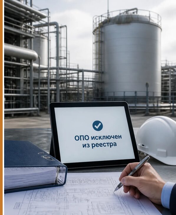 Исключение ОПО из госреестра в Кисловодске от 32082 р. | Авеста ОТиПБ